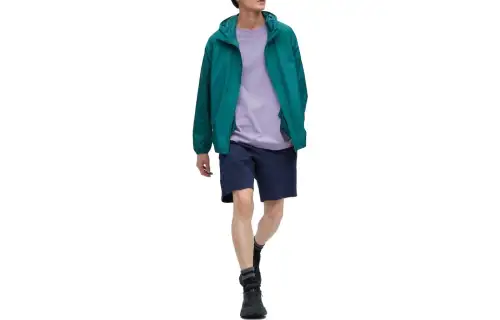 UNIQLO Casual Shorts Men's Navy Blue Thin