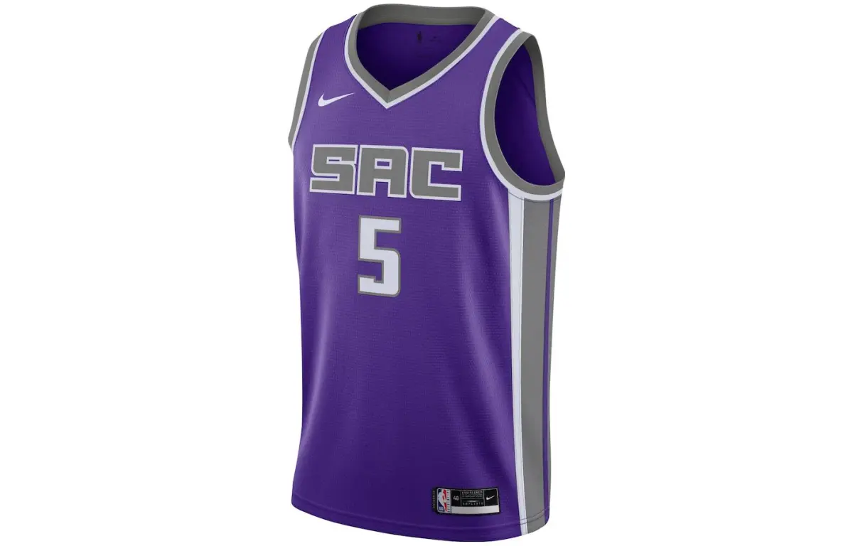 Nike X NBA Basketball Jerseys Men's Purple Moderate Racerback