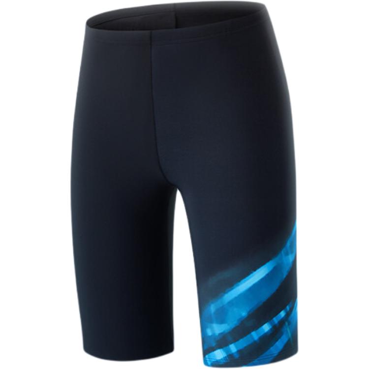 Anta Swimming Shorts Men's Black/Bright Blue
