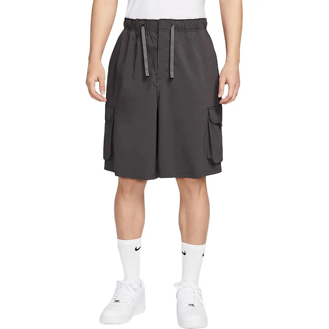 Nike Dri FitSportswear Cargo Shorts Men's Medium Gray/Iron Gray