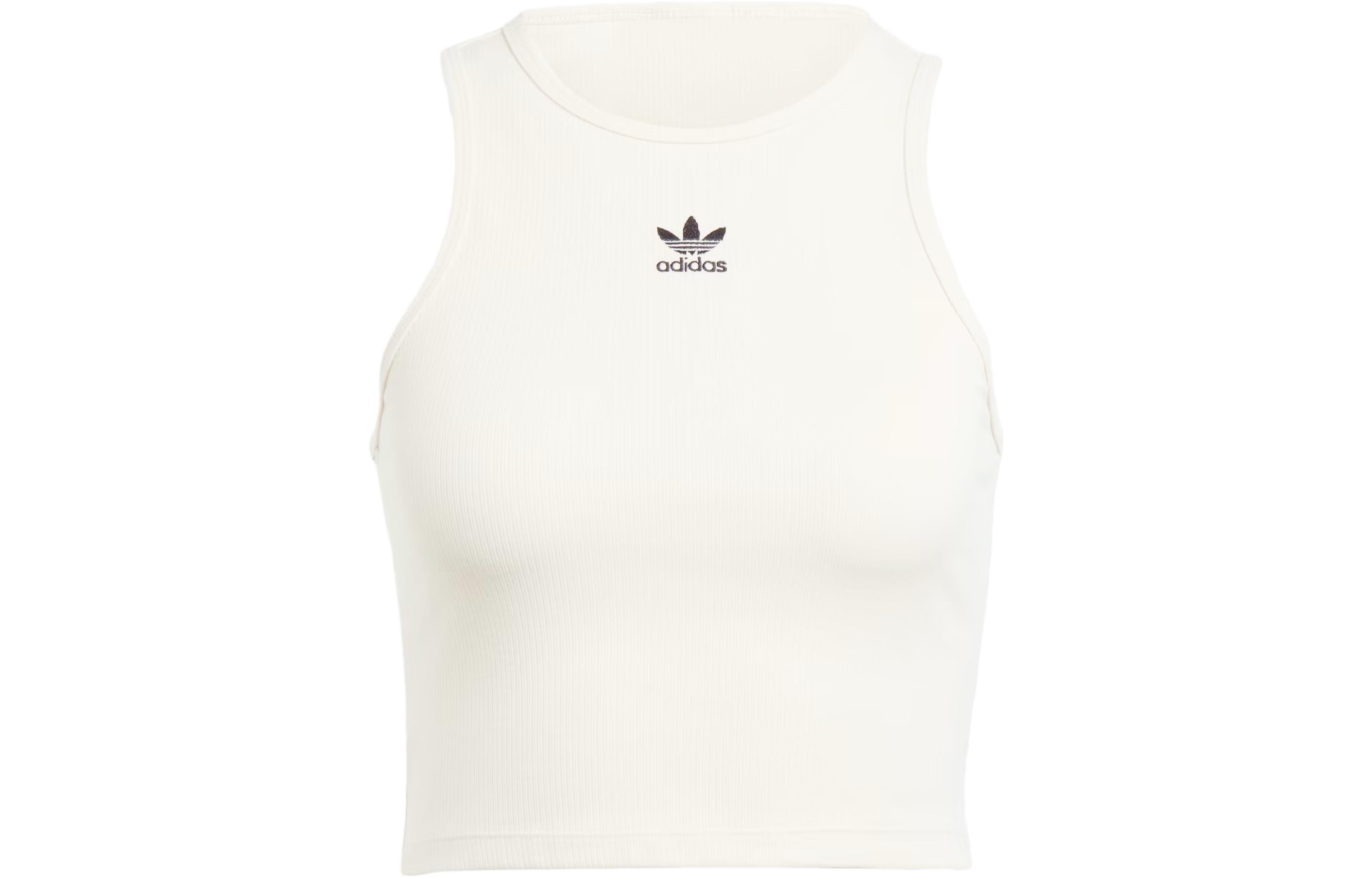 Женская футболка adidas (бежевая)