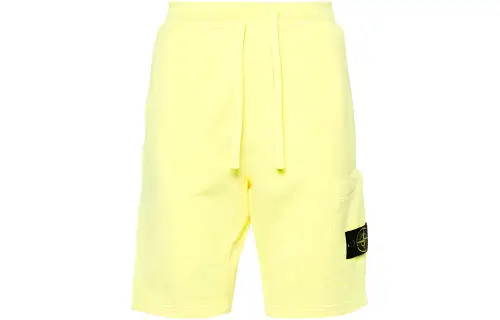 STONE ISLAND Compass badge Cotton Track Shorts