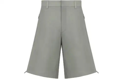 DIOR Casual Shorts Men's Gray Moderate