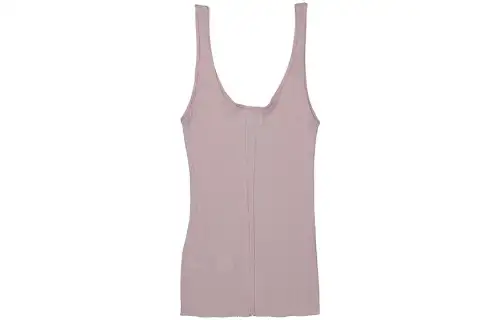 Burberry Tank Tops Women's Pink Crew Neck Moderate Straight Fit