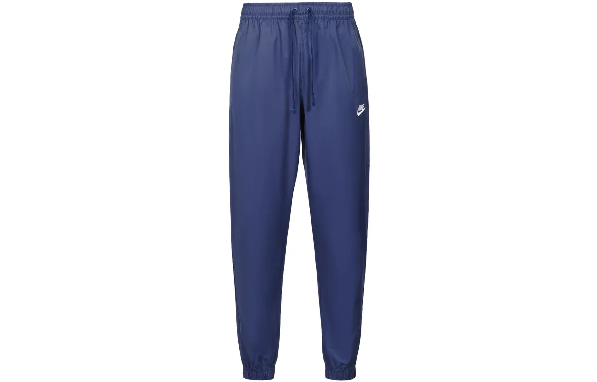 Nike Knitted Sweatpants Men's Navy Blue