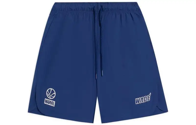 Li Ning Disney Sports Shorts Men's Navy