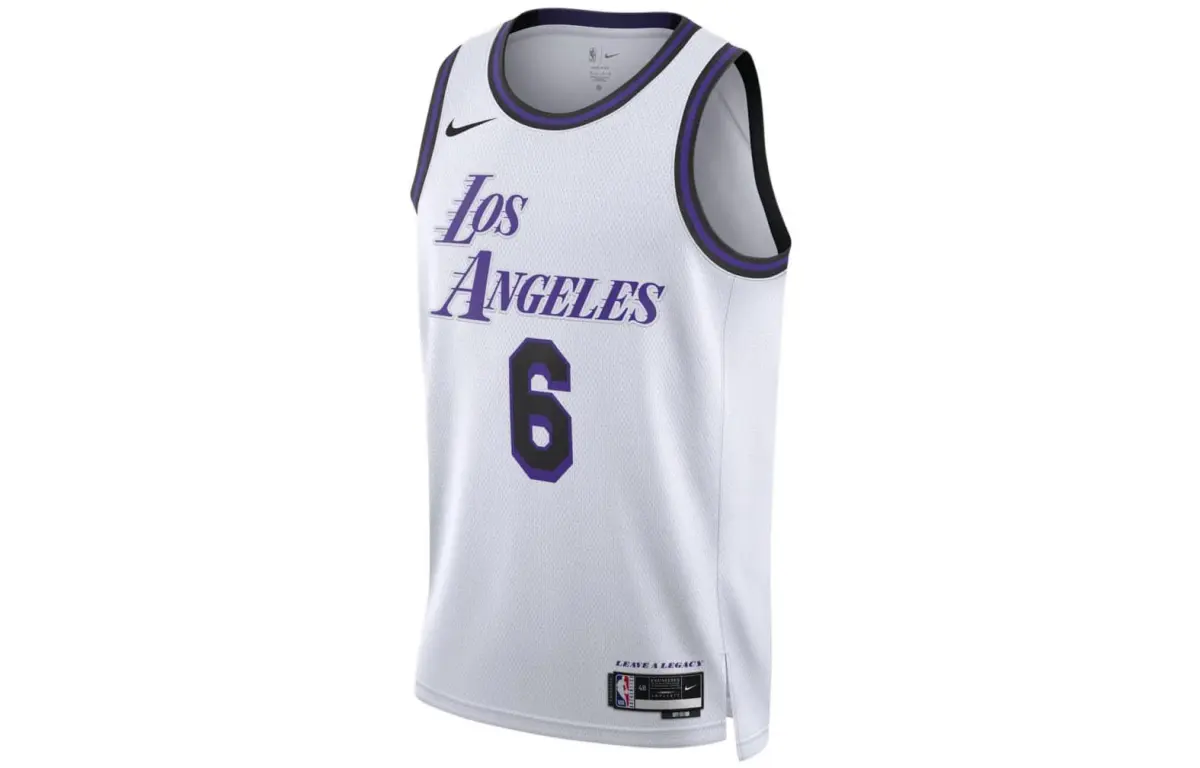 Nike Los Angeles Lakers Basketball Jersey Unisex White