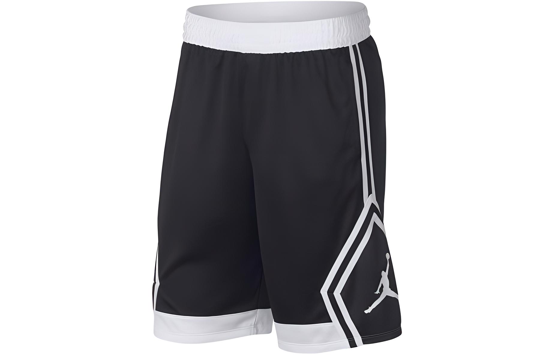 Jordan Basketball Shorts Men’s Black Moderate Straight Fit Pants