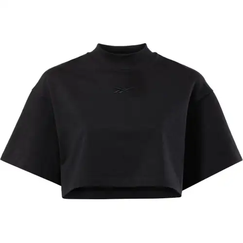 Reebok Vector cropped cotton T-shirt
