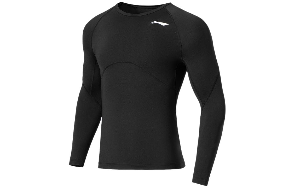 Li Ning Fitness Series Fitness Clothing Men’s Black Moderate
