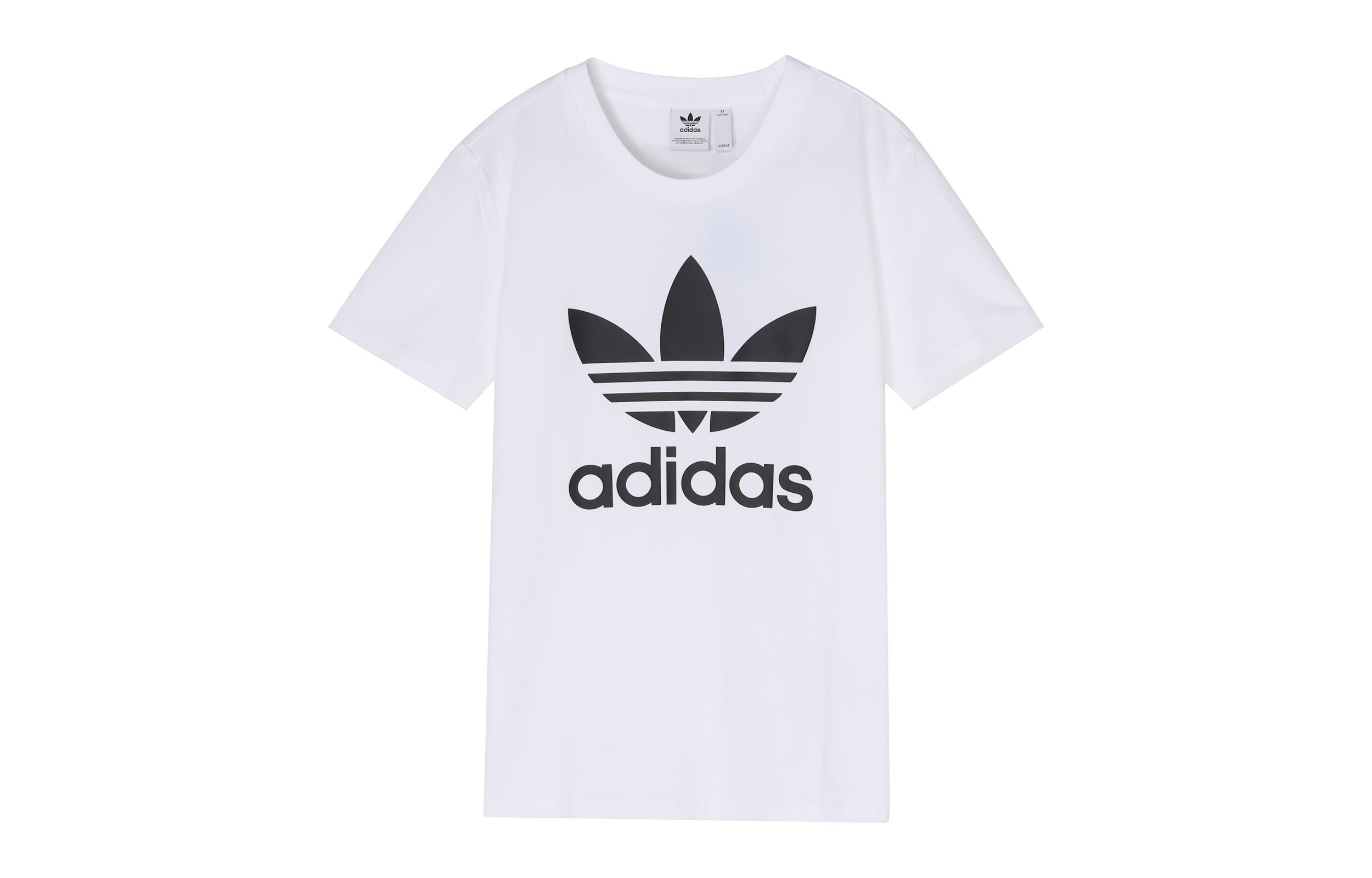 Женская футболка adidas originals Trefoil Tee (белая) — фото 1
