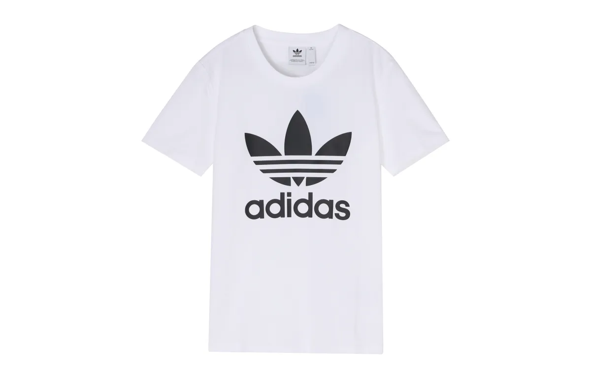Adidas Originals Set in Sleeve T Shirt Women's White