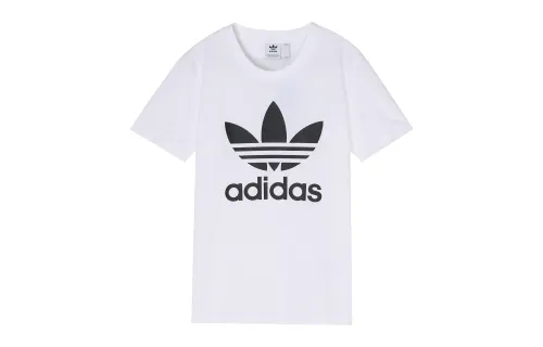 Adidas Originals Set in Sleeve T Shirt Women's White
