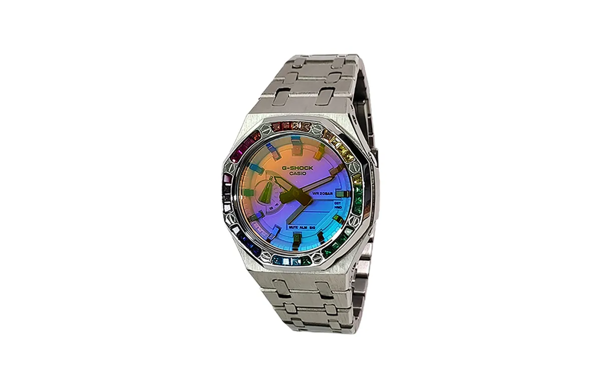 CASIO Custom Collection Electronic Movement Stainless Steel Strap Watch Men's Watches