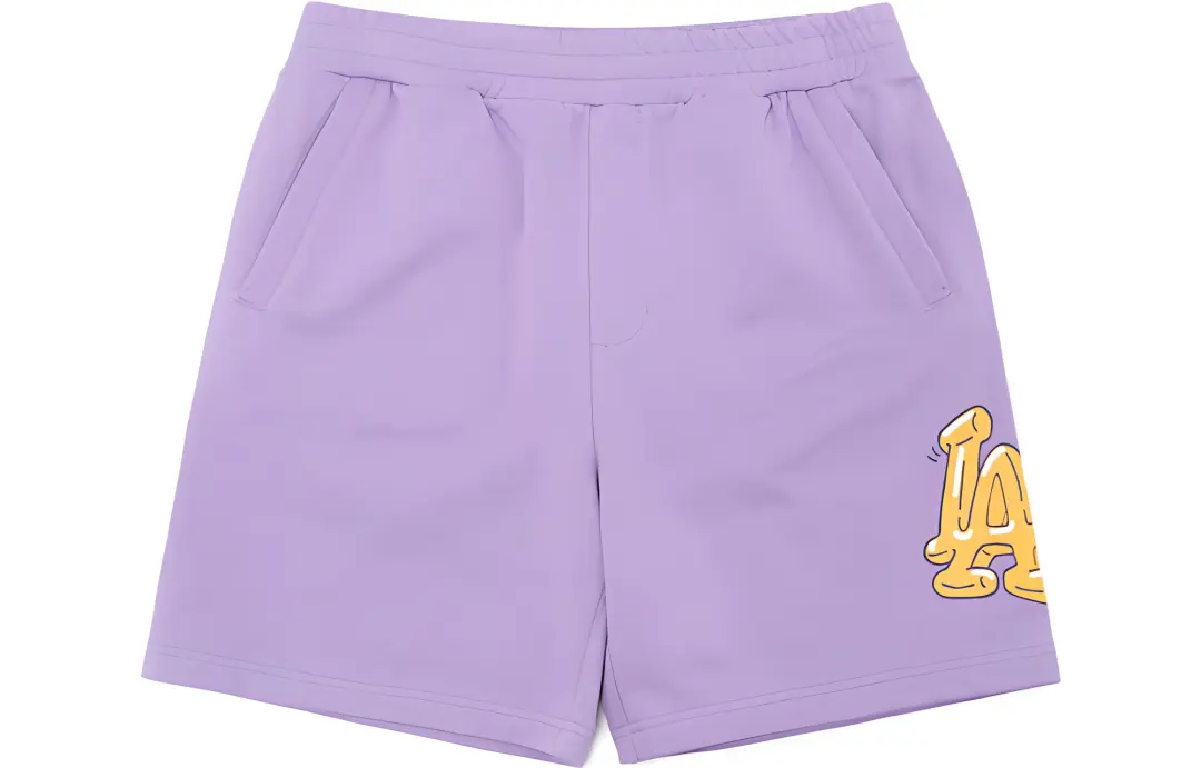 MLB LIKE Sports Shorts Unisex Purple