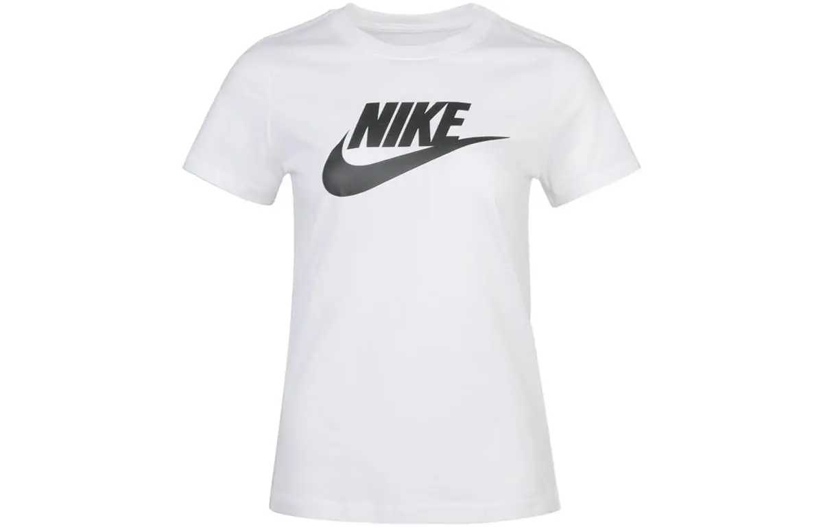 Nike Sportswear Set in Sleeve T Shirt Women's White