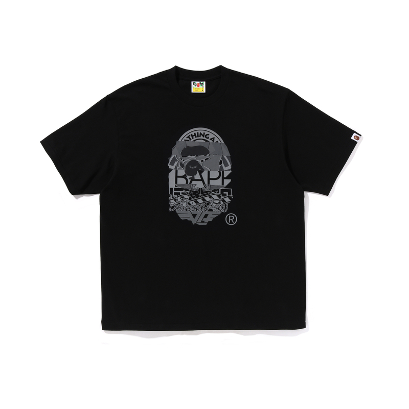 Мужская футболка A BATHING APE SS25 (черная)