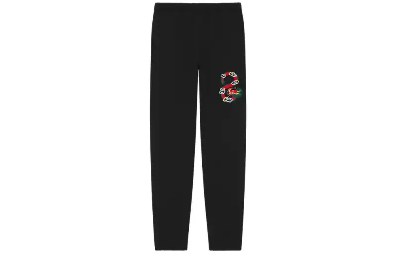 KENZO SS24 Casual Pants Men's Black
