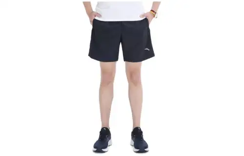 ANTA Casual Shorts Men's Black Thin