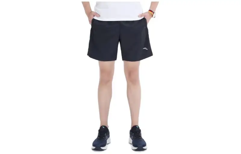 ANTA Casual Shorts Men's Black Thin