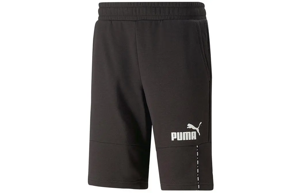 PUMA Casual Shorts Men's Black Moderate
