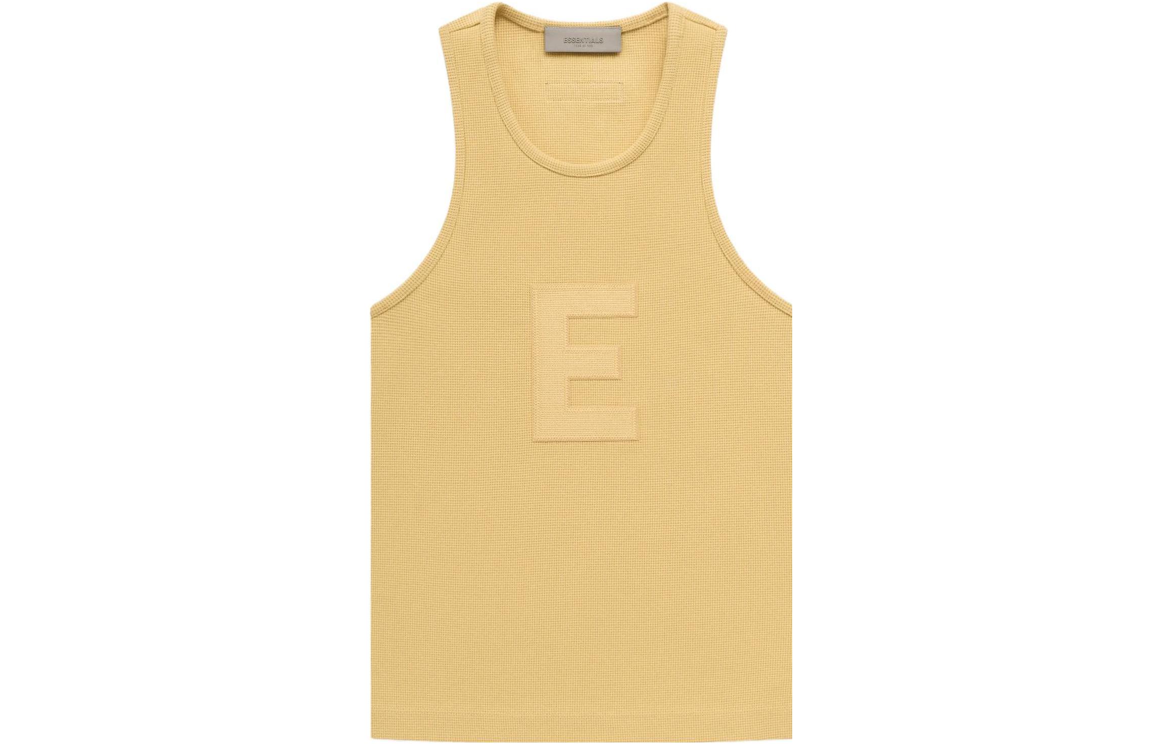 Женский топ Fear of God Essentials Drop2 SS23 (желтый)