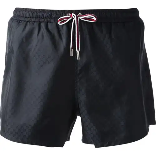 GUCCI Monogram Print Swim Shorts