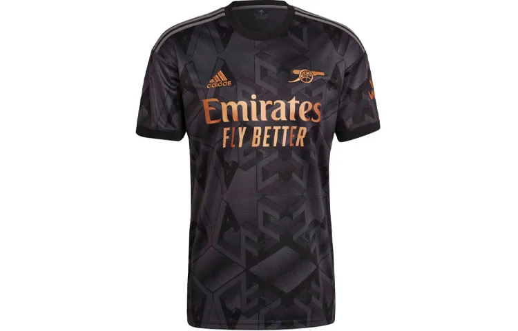 Adidas Arsenal Soccer Jersey Fan Edition Men's Black