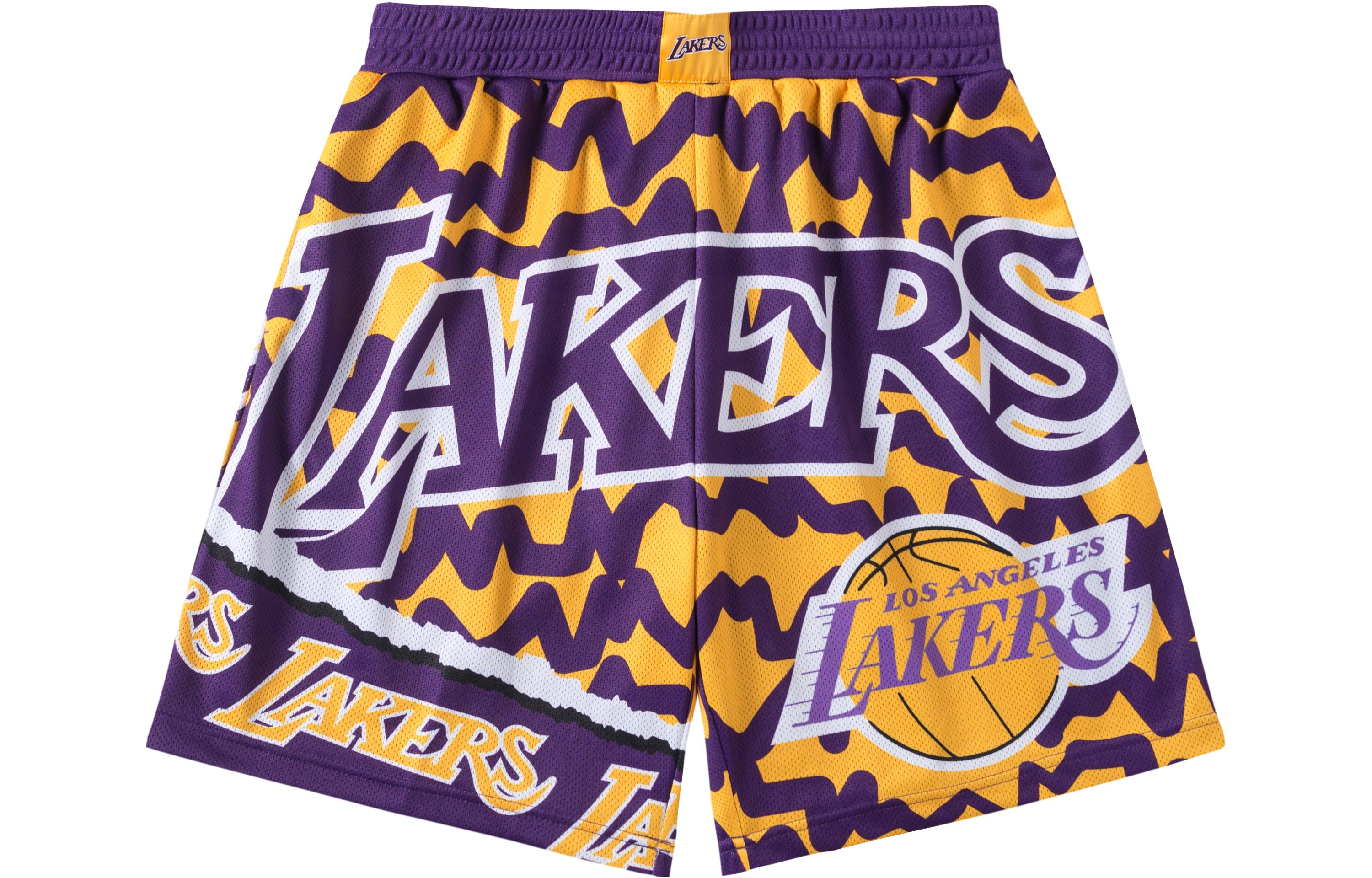 Mitchell Ness Basketball Shorts Men’s Purple