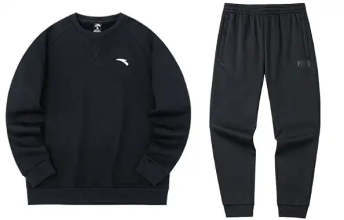 ANTA Sweatshirt Sets Men's Crew Neck Moderate
