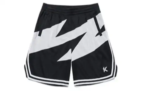 ANTA Basketball Collection Basketball Shorts Men's Black Moderate Straight Fit Pants