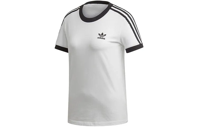 Adidas Originals Sportlife Set in Sleeve T Shirt Women's White