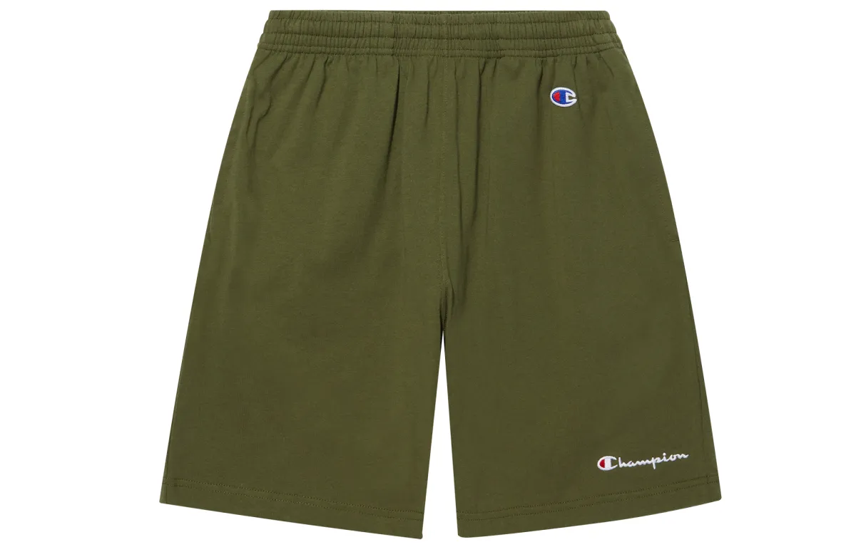 Champion Casual Shorts Japan Version Unisex Olive Green