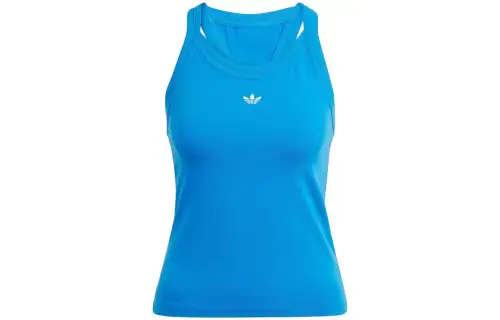 Adidas Originals Tank Tops Women's Blue Straight Fit