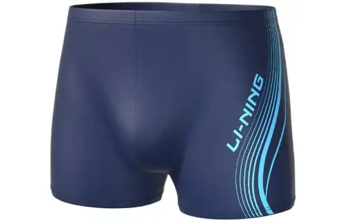 Li Ning Swimming Shorts Men's Dark Blue