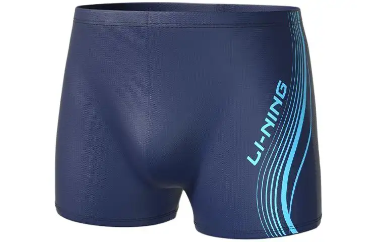Li Ning Swimming Shorts Men's Dark Blue