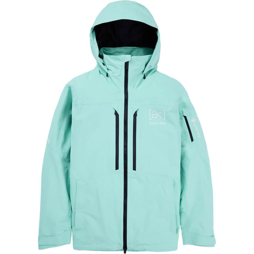 BURTON AK SWASH GORE-TEX 2L слово Соответствие цвета капюшон Ветрозащитный водонепроницаемый воздухопроницаемый Отрегулируйте температуру удерживающий тепло Лыжная куртка мужской стиль