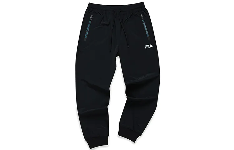 FILA FUSION Knitted Sweatpants Men's Pitch Black