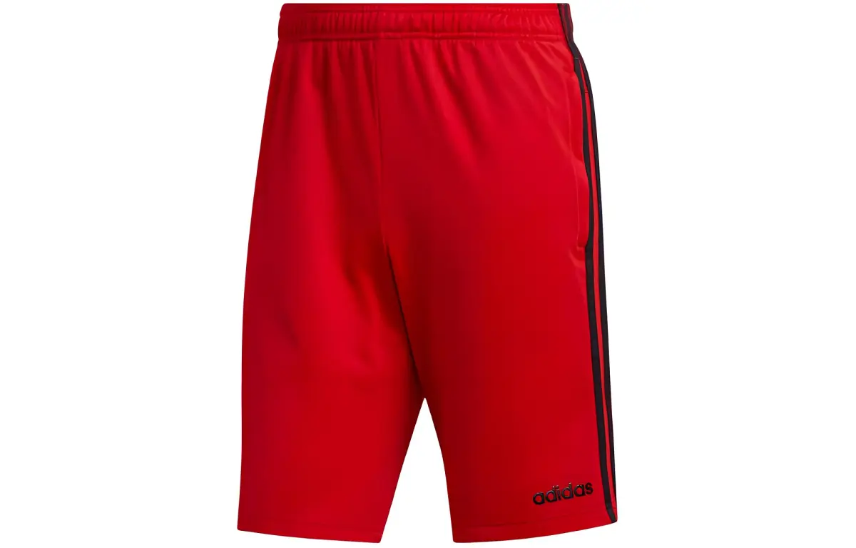 Adidas Casual Shorts Men's Red Moderate