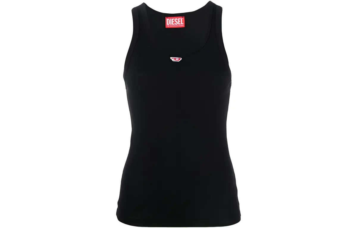 DIESEL T Anky D Logo Embroidered Tank Top