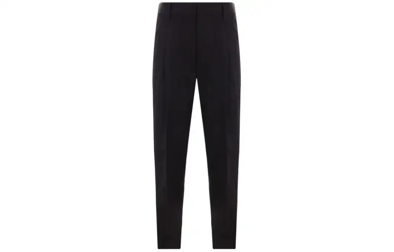PRADA SS24 Casual Pants Men's Black
