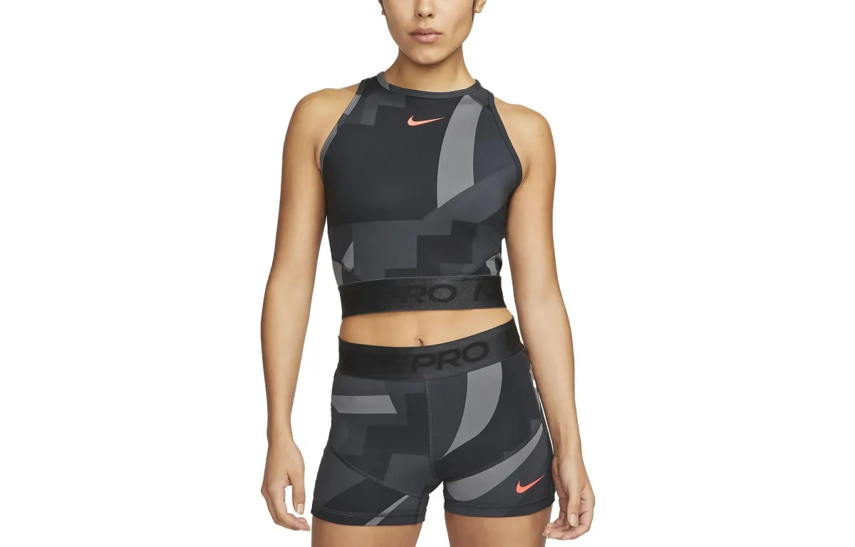 Nike Tank Tops Women's Black Crew Neck Moderate Other