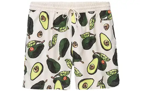 Vans Casual Shorts Men's White Moderate