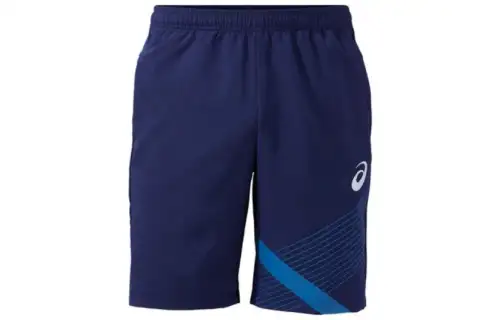 ASICS Casual Shorts Men's Blue Moderate