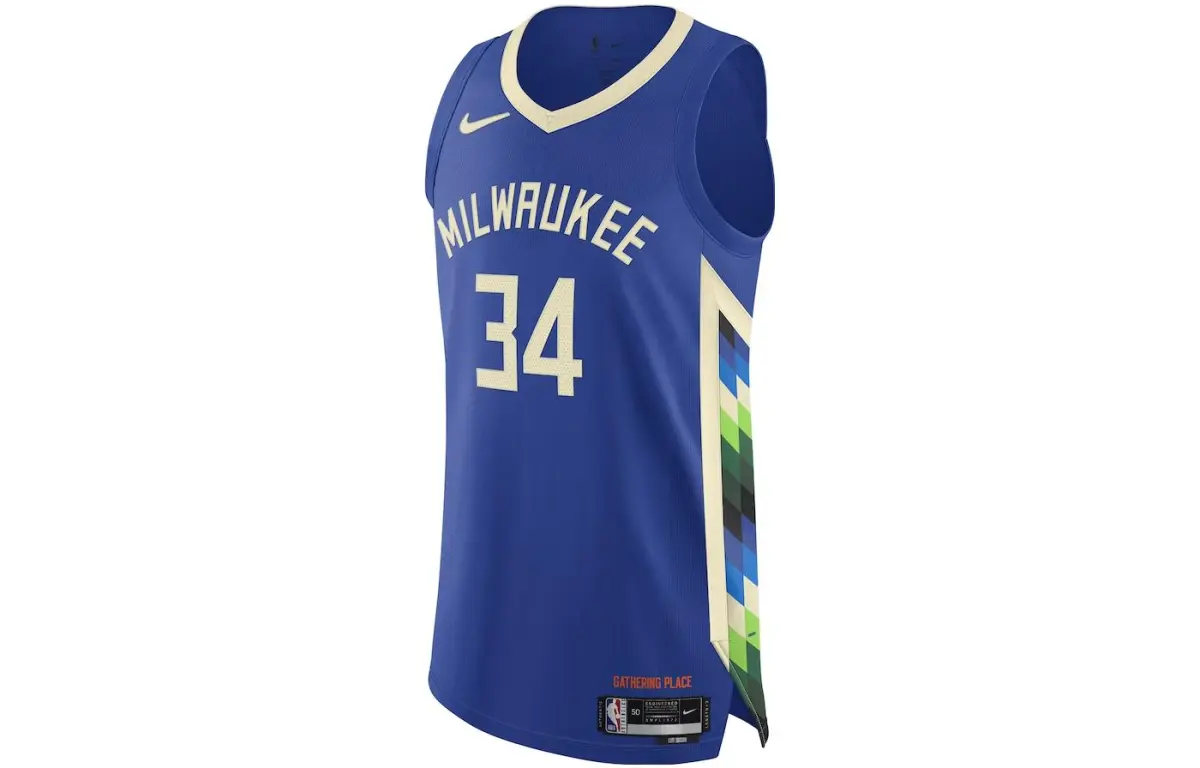 Nike Basketball Jersey Men's Blue