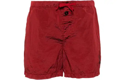 Stone Island Compass-patch swim shorts