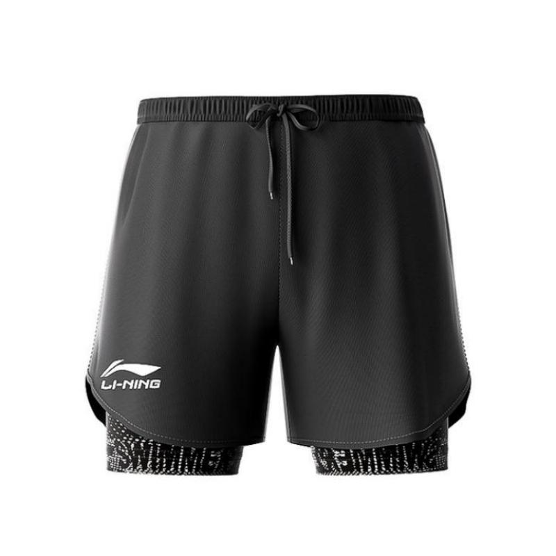 Li Ning Swimming Shorts Men's Black