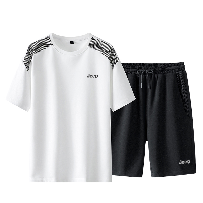Jeep Leisure Collection Casual Sportswear Unisex Crew Neck Thin