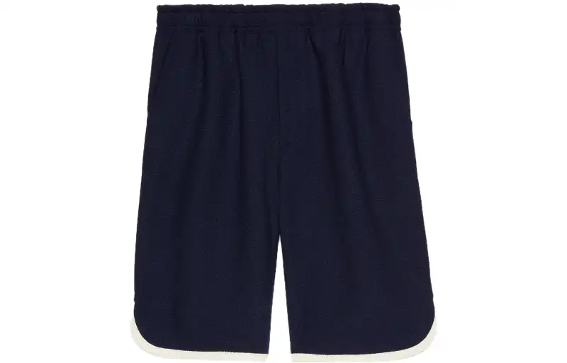 GUCCI Casual Shorts Men's Blue Moderate