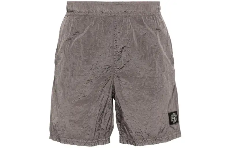 STONE ISLAND Regular Fit Nylon Swim Trunks